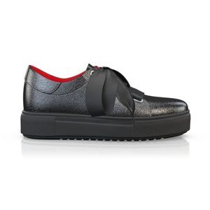 BREN MAROE Designer Women Sport Tec Black Sneaker